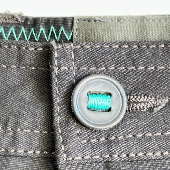 LINKSOUL Charcoal Gray Flat Board Walker Performance Golf Pants Size 34x32 ~EUC - Picture 4 of 8